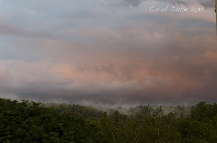 Flower Hill Farm Retreat Sky at Sunset