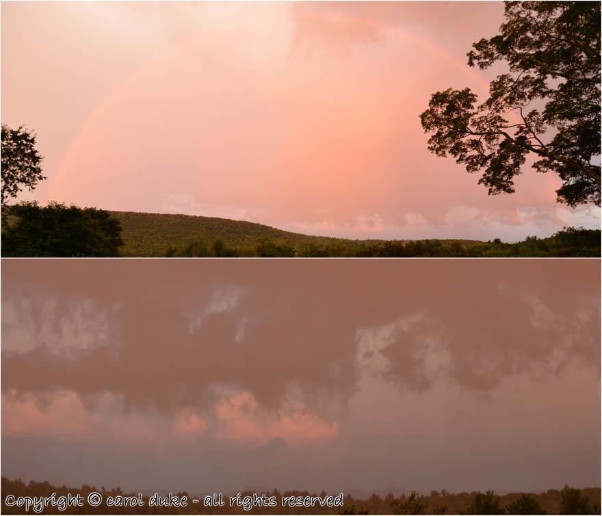 Sunset Rainbow & Detail